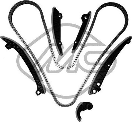 Metalcaucho 58367 - Timing Chain Kit autospares.lv