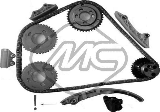 Metalcaucho 58338 - Timing Chain Kit autospares.lv