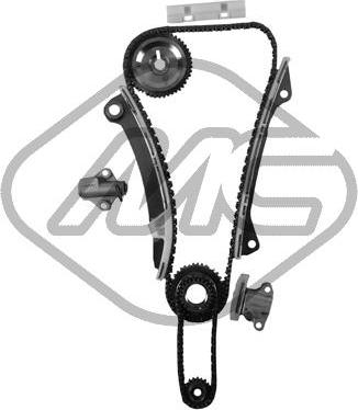 Metalcaucho 58372 - Timing Chain Kit autospares.lv