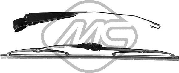 Metalcaucho 68411 - Wiper Blade autospares.lv