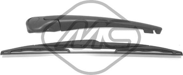 Metalcaucho 68139 - Wiper Blade autospares.lv