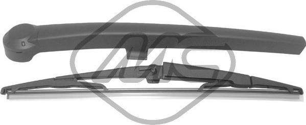 Metalcaucho 68129 - Wiper Blade autospares.lv
