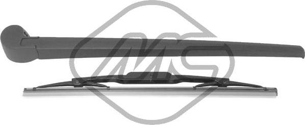 Metalcaucho 68124 - Wiper Blade autospares.lv