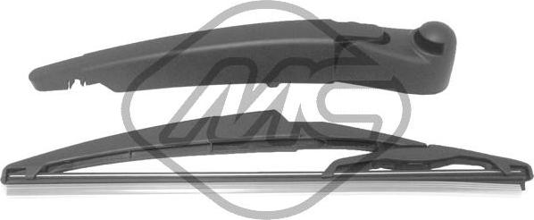 Metalcaucho 68128 - Wiper Blade autospares.lv