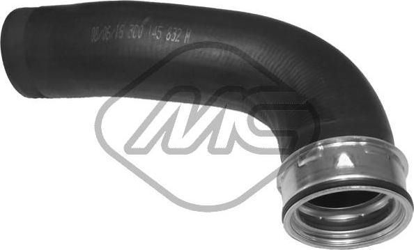 Metalcaucho 09761 - Charger Intake Air Hose autospares.lv