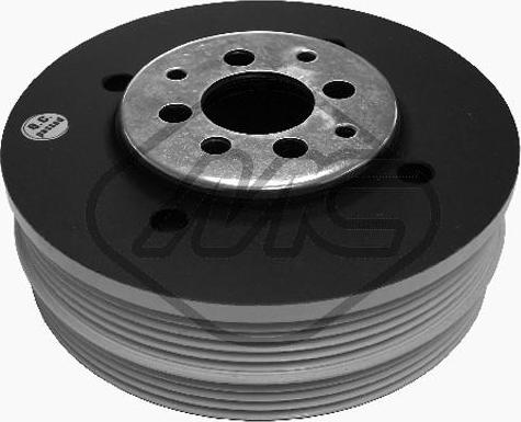 Metalcaucho 04498 - Belt Pulley, crankshaft autospares.lv