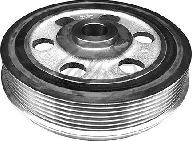 Metalcaucho 04568 - Belt Pulley, crankshaft autospares.lv