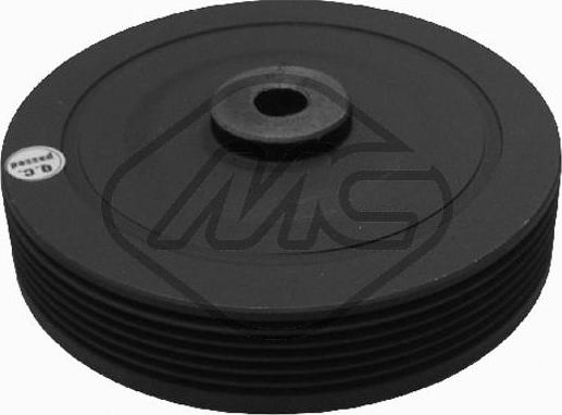 Metalcaucho 04664 - Belt Pulley, crankshaft autospares.lv