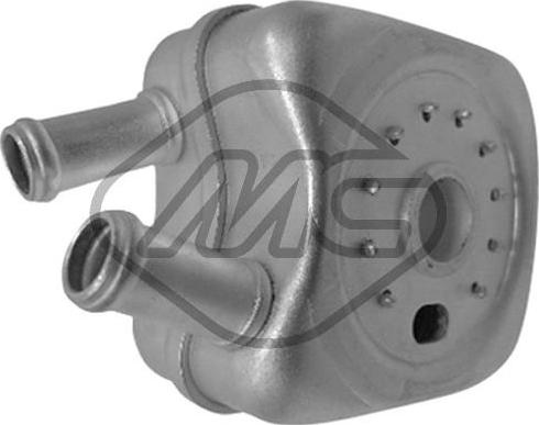 Metalcaucho 05380 - Oil Cooler, engine oil autospares.lv