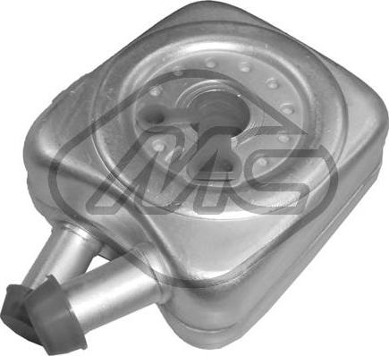 Metalcaucho 05378 - Oil Cooler, engine oil autospares.lv