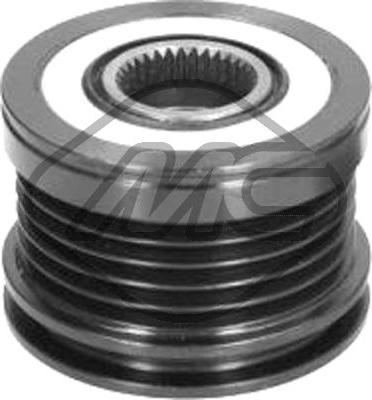 Metalcaucho 06012 - Pulley, alternator, freewheel clutch autospares.lv