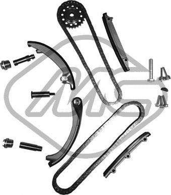 Metalcaucho 06108 - Timing Chain Kit autospares.lv