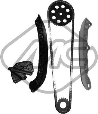 Metalcaucho 06186 - Timing Chain Kit autospares.lv