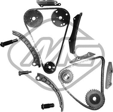 Metalcaucho 06172 - Timing Chain Kit autospares.lv