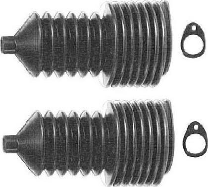 Metalcaucho 01561C - Bellow Set, steering autospares.lv