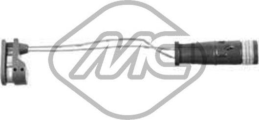 Metalcaucho 02102 - Warning Contact, brake pad wear autospares.lv