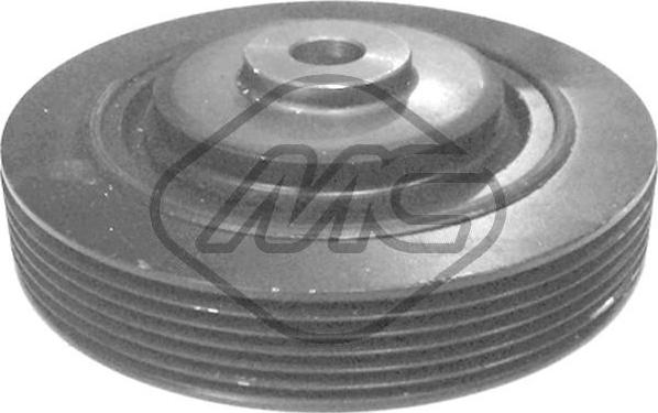 Metalcaucho 02851 - Belt Pulley, crankshaft autospares.lv