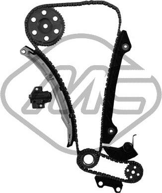 Metalcaucho 07120 - Timing Chain Kit autospares.lv