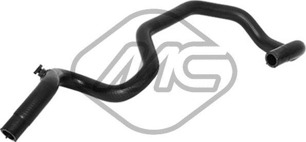 Metalcaucho 07752 - Radiator Hose autospares.lv