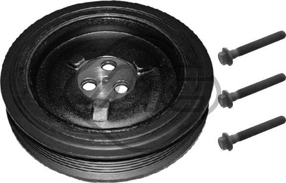 Metalcaucho 16018 - Belt Pulley, crankshaft autospares.lv