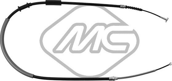 Metalcaucho 80481 - Cable, parking brake autospares.lv