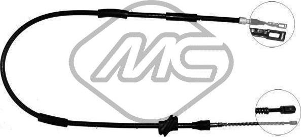 Metalcaucho 80558 - Cable, parking brake autospares.lv