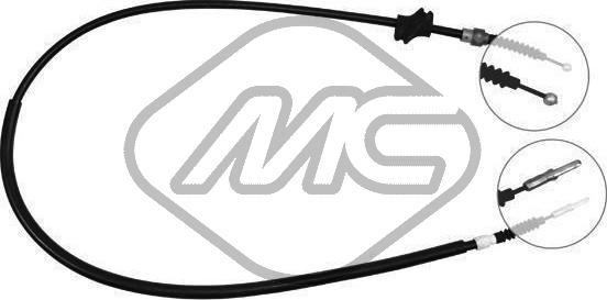 Metalcaucho 80563 - Cable, parking brake autospares.lv