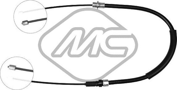 Metalcaucho 80064 - Cable, parking brake autospares.lv