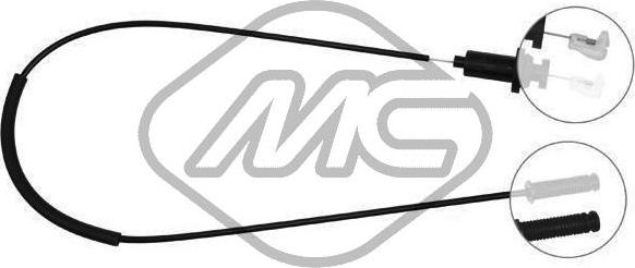 Metalcaucho 81462 - Accelerator Cable autospares.lv