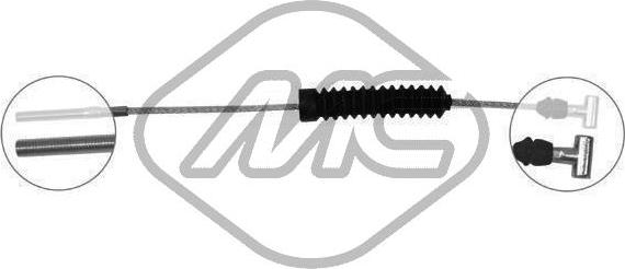 Metalcaucho 83402 - Cable, parking brake autospares.lv