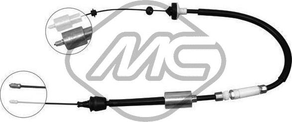 Metalcaucho 82932 - Clutch Cable autospares.lv