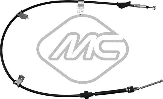 Metalcaucho 82165 - Cable, parking brake autospares.lv