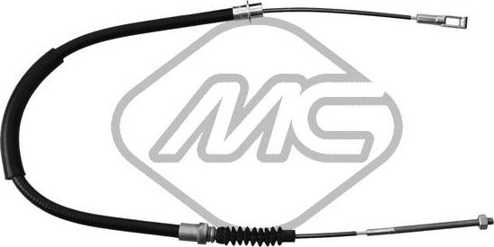 Metalcaucho 82815 - Cable, parking brake autospares.lv