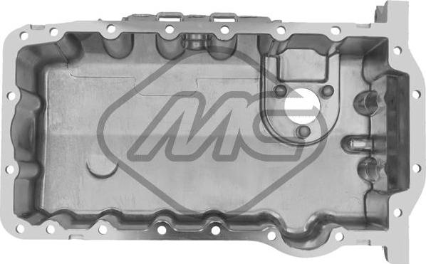 Metalcaucho 39594 - Oil sump autospares.lv