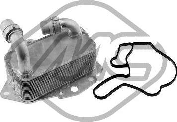 Metalcaucho 39600 - Oil Cooler, engine oil autospares.lv