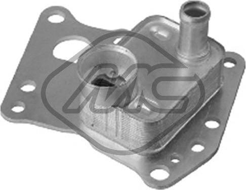 Metalcaucho 39014 - Oil Cooler, engine oil autospares.lv