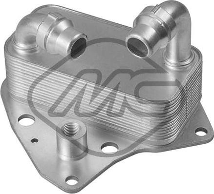 Metalcaucho 39088 - Oil Cooler, engine oil autospares.lv