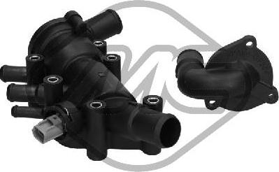 Metalcaucho 30904 - Coolant thermostat / housing autospares.lv