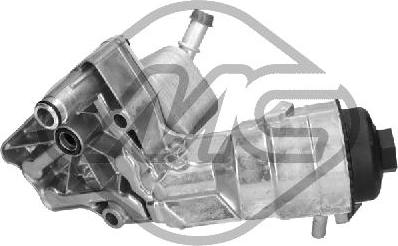 Metalcaucho 38949 - Oil Cooler, engine oil autospares.lv