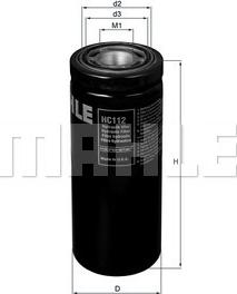METAL LEVE HC 112 - Hydraulic Filter, automatic transmission autospares.lv