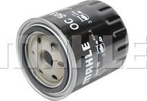 METAL LEVE OC 503 - Oil Filter autospares.lv