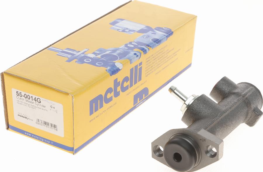 Metelli 55-0014G - Master Cylinder, clutch autospares.lv