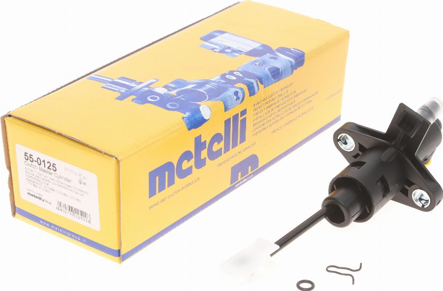 Metelli 55-0125 - Master Cylinder, clutch autospares.lv