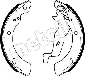 Metelli 53-0494 - Brake Shoe Set autospares.lv