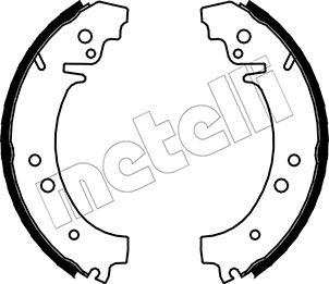 Metelli 53-0060 - Brake Shoe Set autospares.lv