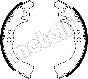 Metelli 53-0036 - Brake Shoe Set autospares.lv