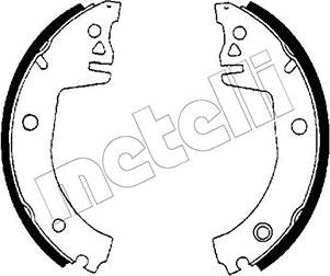 Metelli 53-0378 - Brake Shoe Set autospares.lv