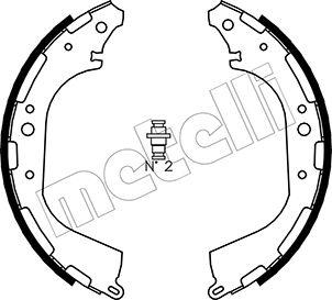 Metelli 53-0282 - Brake Shoe Set autospares.lv