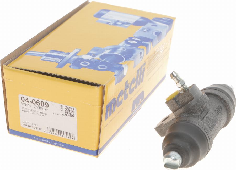 Metelli 04-0609 - Wheel Brake Cylinder autospares.lv