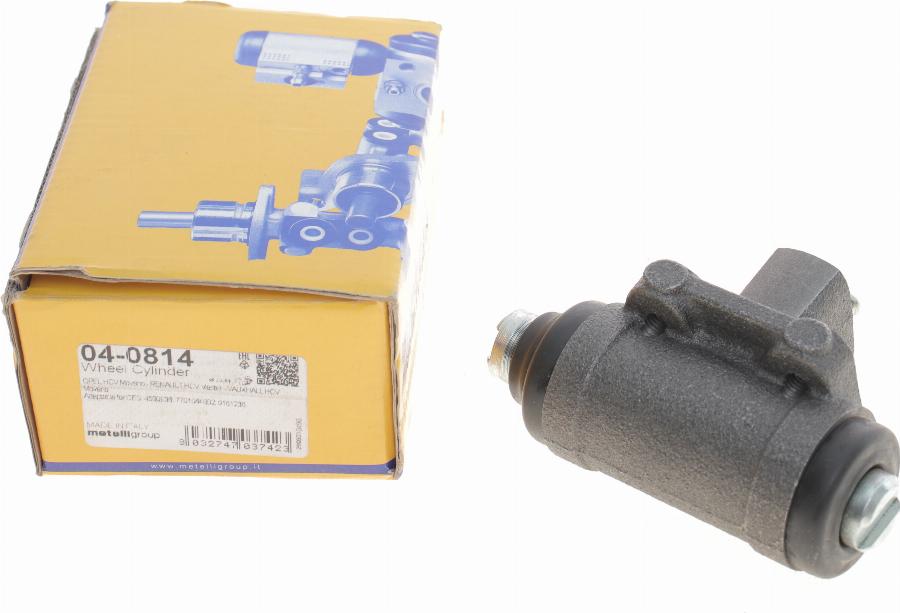 Metelli 04-0814 - Wheel Brake Cylinder autospares.lv